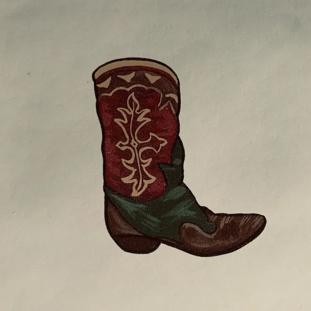 3 Count Parkview Wallpaper Western Cowboy Boots Hats 56 sq. ft. x 3 Rolls